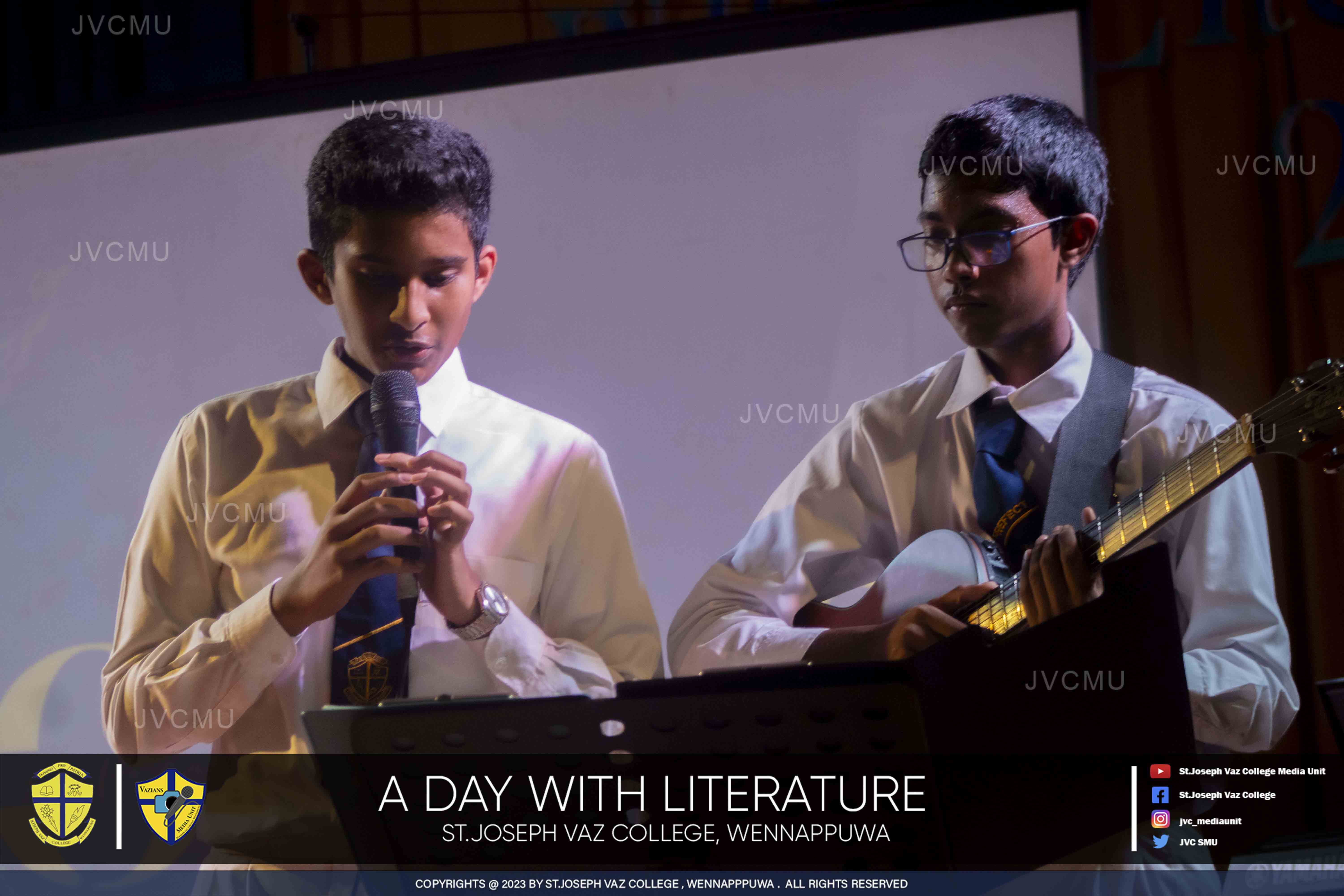 A Day With Literature - St. Joseph Vaz College - Wennappuwa - Sri Lanka